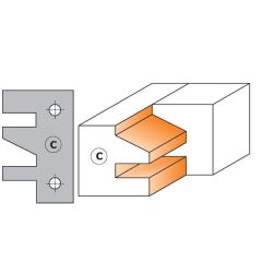 CMT 695.014C Profielmes 40x24,5x2 type C voor art 694.014