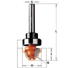 CMT 965.80211B Klassieke Profielfrees + geleidelager op schacht D schacht 12 mm