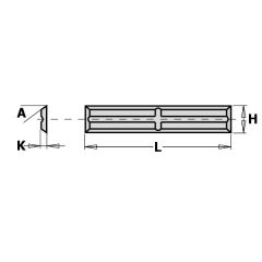 CMT 790.200.01PP WPL wisselmes F1730 20x4,1x1,1 mm (2 stuks)