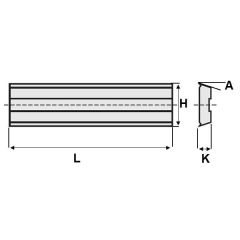 CMT 790.200.55 WPL wisselmes S1920 20x5,5x1,1 mm (10 stuks)