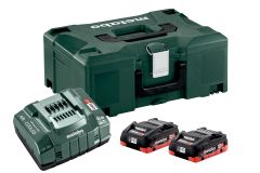 Metabo Basis-set 2 X LiHD 4.0 Ah + Metaloc (685130000)