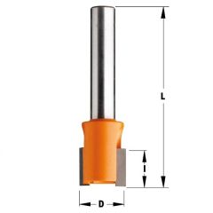 CMT 902.130.11 13 mm Sponning- en kantenfrees met open schuine snijkop schacht 8 mm