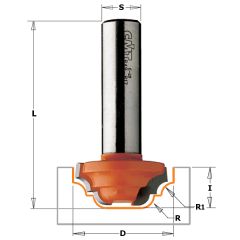 CMT 948.190.11 19 mm profielfrees R=4 schacht 8 mm