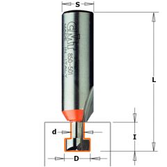 CMT 950.001.11 9,5 mm T-Groef frees schacht 8 mm