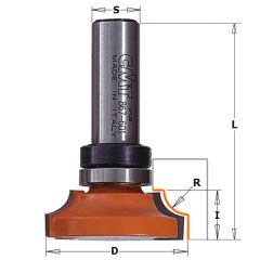 CMT 967.10311B Profielfrees R9,5 + geleidelager op schacht 38x14,5 mm schacht 8 mm