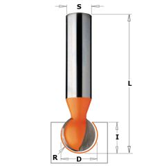 CMT 968.127.11 12,7 mm Bal frees voor kabels, leidingen R=6,35 schacht 8 mm