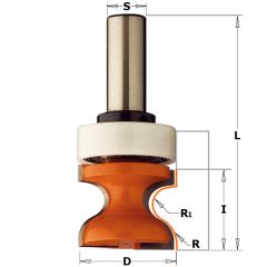 CMT 955.80511B Vensterbankfrees + geleidelager op schacht 38,1 mm schacht 12 mm