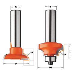 CMT 955.302.11 Kruishoutverbindingset + geleidelager op schacht 31,75 mm schacht 8 mm