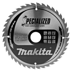 Makita B-09254 HM zaagblad Specialized Hout 190 x 30 x 2,0 40T 10g