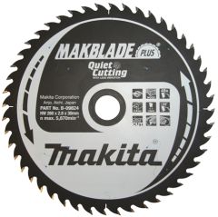 Makita B-08844 HM-zaagblad Quiet & Clean 260 x 30 x 80T