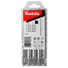 Makita B-49052 P2S SDS-PLUS 5/6/8x110 6/8x160 5-delige borenset