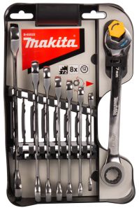 Makita B-65523 Steek-ring ratelsleutelset 8-delig