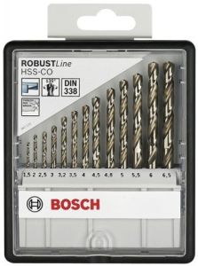 Bosch 2607019926 13-delige HSS metaalboren set Robustline