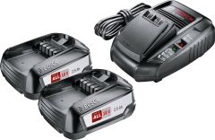 Bosch 1600A011LD Starterset PBA 18 Volt 2.5 Ah Li-ion + lader