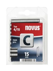 Novus 042-0390 C 4/15 nieten 15 mm 1100 Stuks