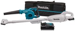 Makita CLX245SAX1 Comboset - accuzuiger CL108FDZW + accublaasmachine UB100D 12V 2.0Ah Li-Ion