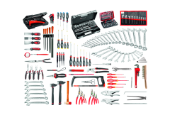 Facom 2074.M140A Set voor industrieel serviceonderhoud met 200 stuks gereedschap - koffer met 4 laden