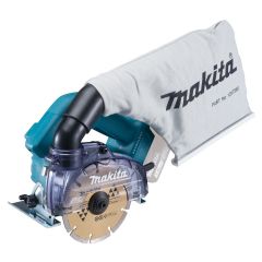 Makita DCC500RTJ diamantsnijder 125 mm 18V 5,0Ah Li-ion droog in Mbox