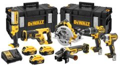 DeWalt DCK623P3 Voordeelset 3x 18V 5,0 Ah XR Li-Ion 6-Delig in ToughSystem Koffer