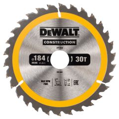 DeWalt DT1942-QZ Cirkelzaagblad 184 x 30 mm 30T ATB 10°