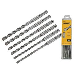 DeWalt DT60302-QZ SDS+ 6pc Drill Bit Set in plastic tube