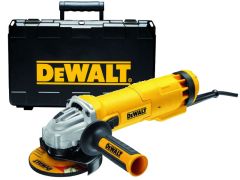 DeWalt DWE4237K-QS Haakse Slijper 125 mm 1400 Watt met herstartbeveiliging