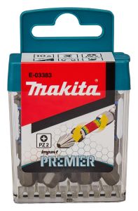 Makita E-03383 Slagschroefbit PZ2x50mm XTT Impact Premier Per 10 stuks