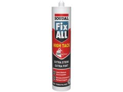 Soudal 153986 Montagekit Fix - All "High-Tack" Komo Zwart 290ml