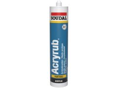 Soudal 102600 Acrylaatkit Acryrub Wit 310ml