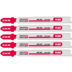 Flex-tools 490105 Decoupeerzaagblad voor Metaal JS 66 ME 5 stuks