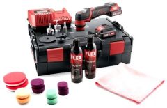 Flex-tools 469076 PXE 80 10.8-EC/2.5 P-Set Roterende Polijstmachine 10.8 Volt 2.5 Ah Li-ion + accessoires