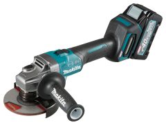 Makita GA005GM201 Haakse Slijper 125mm 40V 4,0Ah Li-Ion in Mbox