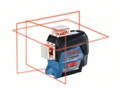 Bosch Blauw GLL 3-80 C Kruislijnlaser + BM1 houder 12V Excl. Accu en lader  0601063R03