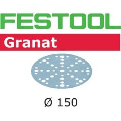 Festool 575173 Schuurschijven Granat STF D150/48 P500 GR/100