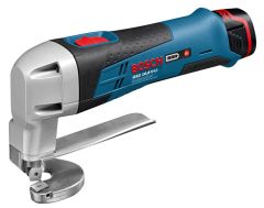 Bosch Blauw 0601926108 GSC 12V-13 Accuplaatschaar 12 Volt 2,0Ah Li-ion in L-Boxx