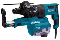 Makita HR2652J Combihamer 800W 2.4J met ingebouwde stofafzuiging