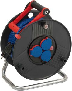 Brennenstuhl 1209830 Garant IP44 kabelhaspel 50m AT-N05V3V3-F 3G1,5 blauw