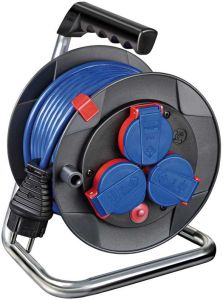 Brennenstuhl 1079850 Garant compact IP44 Kabelhaspel 15m AT-N05V3V3-F 3G1,5 blue