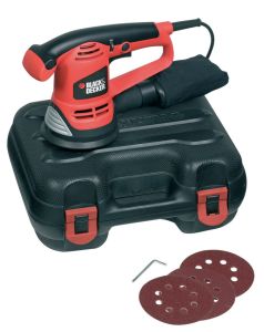 Black & Decker KA191EK-QS Excentrische schuurmachine 125 mm 480 Watt