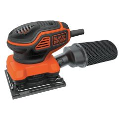 Black & Decker KA450-QS Schuurmachine 220 Watt 114x114 mm