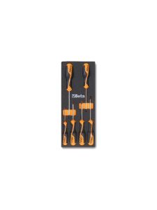 Beta 024500204 M204 Soepele voorgevormde inzetbakken met assortiment gereedschap