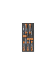 Beta 024500227 M227 Soepele voorgevormde inzetbakken met assortiment gereedschap