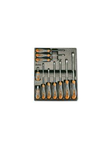 Beta 024240160 T160 Harde voorgevormde inzetbakken met assortiment gereedschap