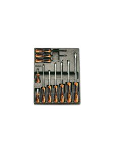 Beta 024240167 T167 Harde voorgevormde inzetbakken met assortiment gereedschap