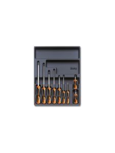 Beta 024240168 T168 Harde voorgevormde inzetbakken met assortiment gereedschap