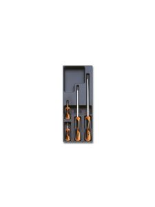 Beta 024240204 T204 Harde voorgevormde inzetbakken met assortiment gereedschap