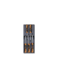 Beta 024240206 T206 Harde voorgevormde inzetbakken met assortiment gereedschap