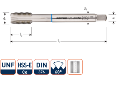 Rotec 339.0260I HSSE INOX 1000 M.Tap UNF 5/8-18