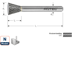 Rotec 441.0301 HM-Stiftfrees 3 mm model N