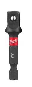 Milwaukee 4932478054 Dopadapter: ¼″ HEX - ⅜″ aandrijfvierkant 50 mm